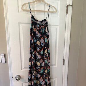 O'Neill Floral Rainn Maxi Dress, M - NWT